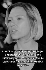 evanzski:Scarlett Johansson on Captain America and Black Widow’s relationship.