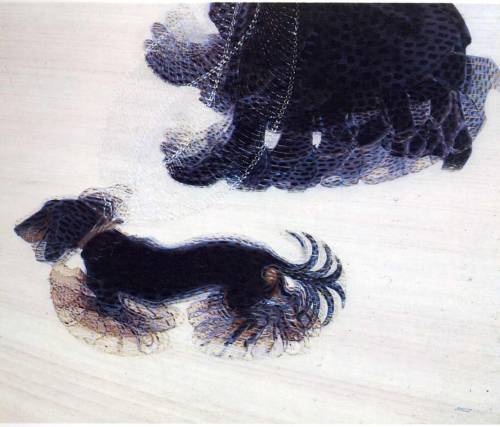 learnarthistory:Dynamism of a Dog on a Leash by Giacomo Balla (1912) #futurism #art t.co/f1i
