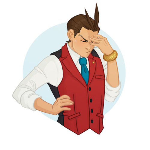 0-aredhel-0:  I also did some Ace Attorney stickers &amp; still have a lot left!!
