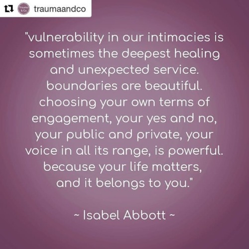 #Repost @traumaandco (@get_repost)・・・“vulnerability in our intimacies is sometimes the deepest