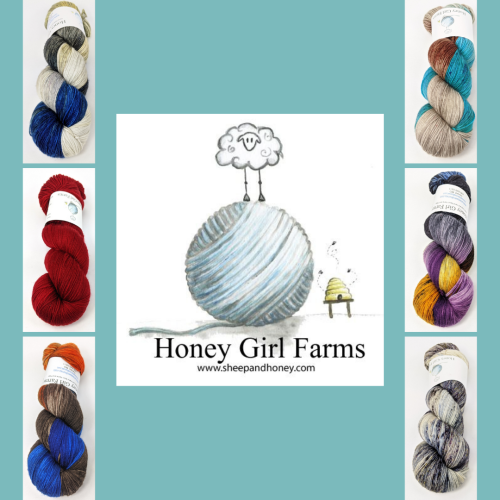 Honey Girl Farms is a small business that started as a farm in Gerald, MO. This indie dyer is inspir