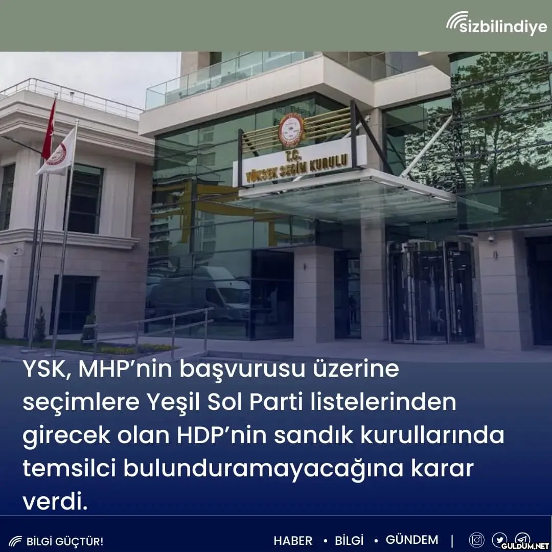 YSK, MHP’nin başvurusu...