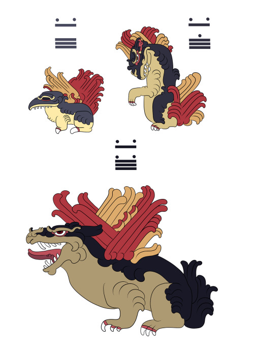 skeleopig:  coelasquid:  svalts:  Pokemayan Pokemons Created by Monarobot Commissions are open in the artist tumblr Twitter | Tumblr  Dat Gyarados.  This is fantastic! If you can, you should definitely support her!  