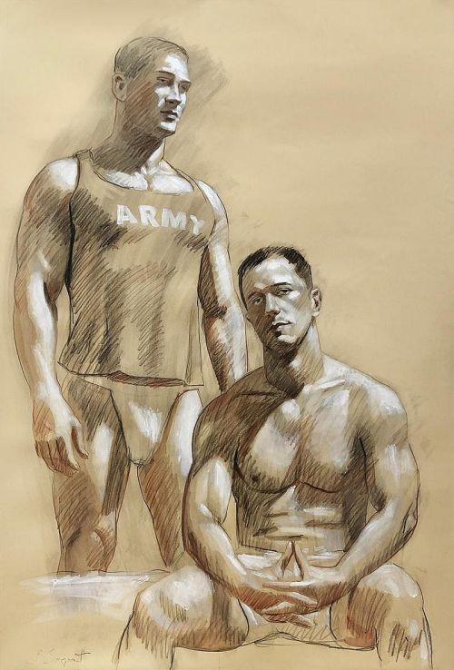 beyond-the-pale:Mark Beard/Bruce Sargeant, Two Men, n.d.