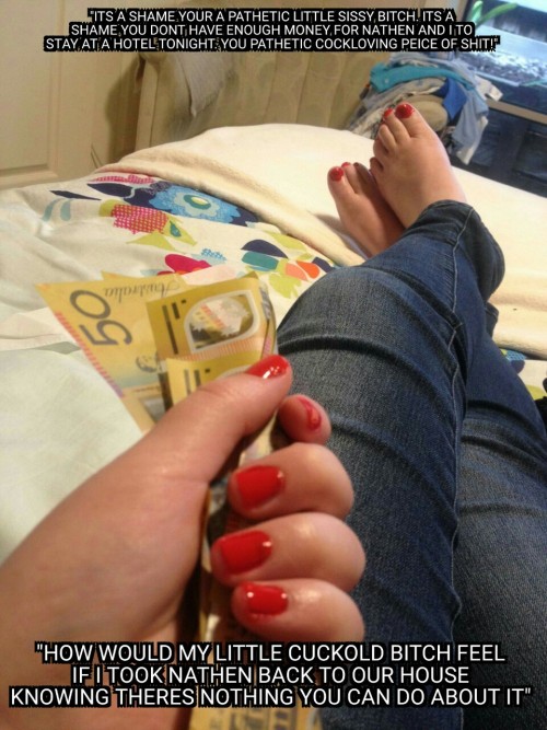 youngcuckoldcouple: I love being able to pay for her date tonight Yay! A fellow Aussie! That is so h