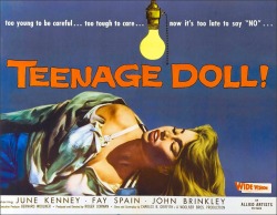 1950sunlimited:  Teenage Doll, 1957 