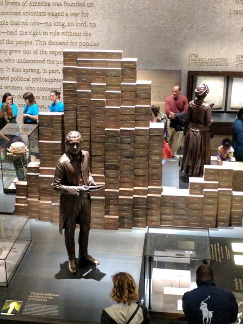 annearachne:  hamiltonyourrighthandman:  This is at the National Museum of African American History 