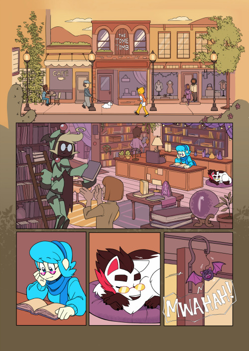 New year, new Mystery Skulls Animated update!With these last 2 pages, our mini comic comes to an end