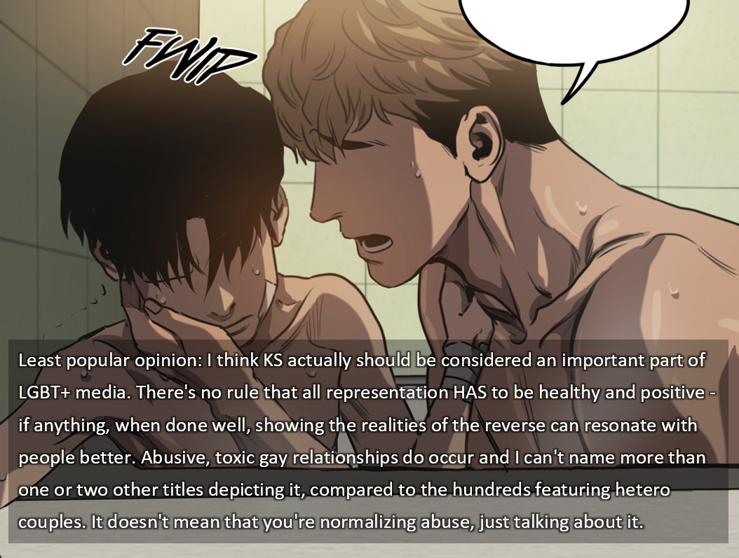 Killing Stalking Confessions — “I'm betting that by the end of the