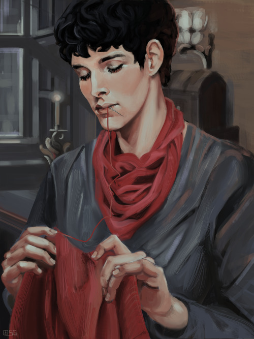 sexgenius: Painting I did few months ago for @rawksrawr‘s amazing fanfic The Test of Honor&nbs