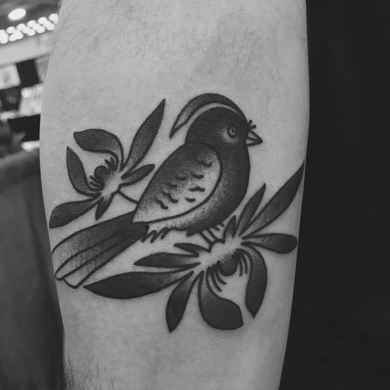 Bayside band logo Neotraditional tattoo  Tattoos Top tattoos Arm tattoo