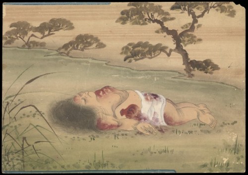 deathandmysticism:Kusozu, The death of a noble lady and the decay of her body, Wellcome Collection