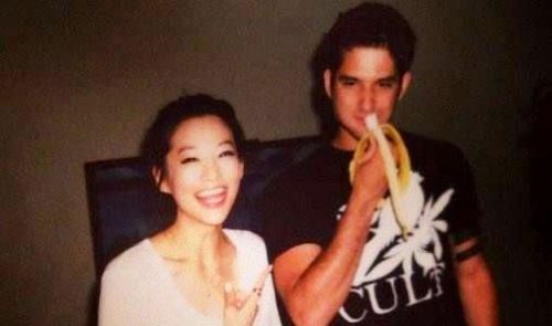 magicwhodreamer: Real-Life Friendships: Tyler Posey &amp; Arden Cho A: he has a nice hair  