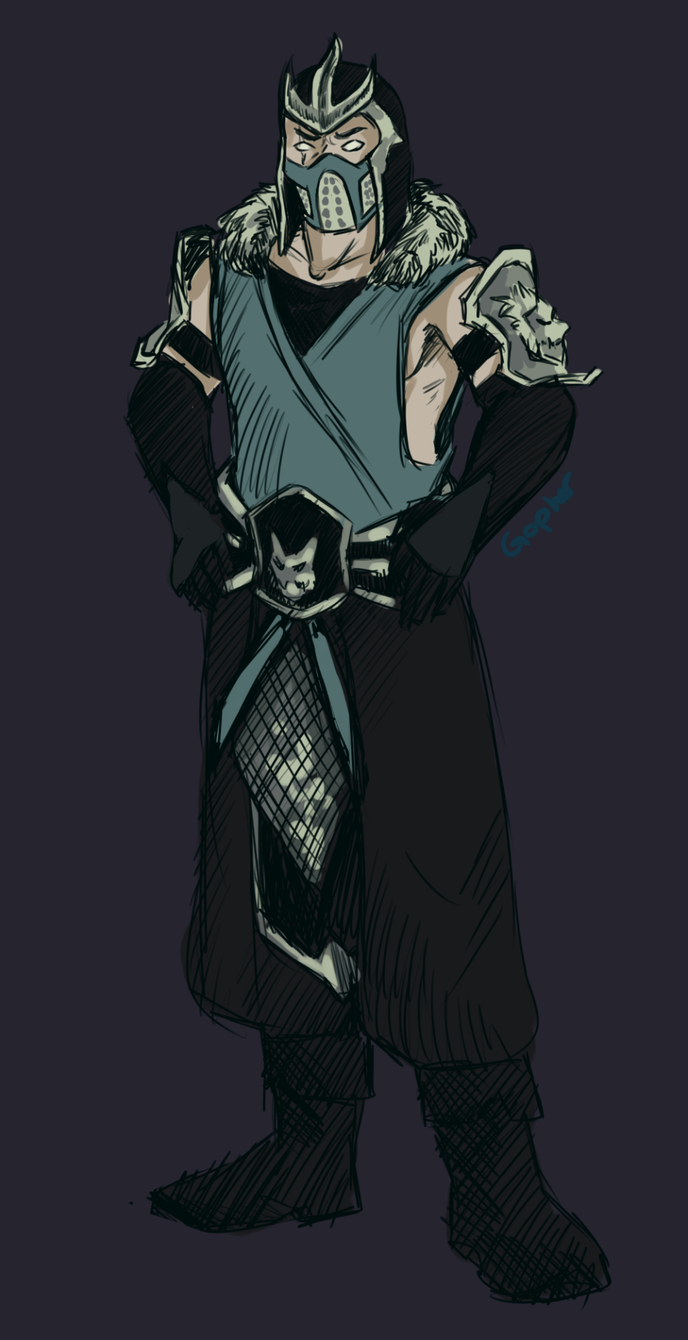 Can U Draw Deception Sub Zero? If U Dont Mind Of Course