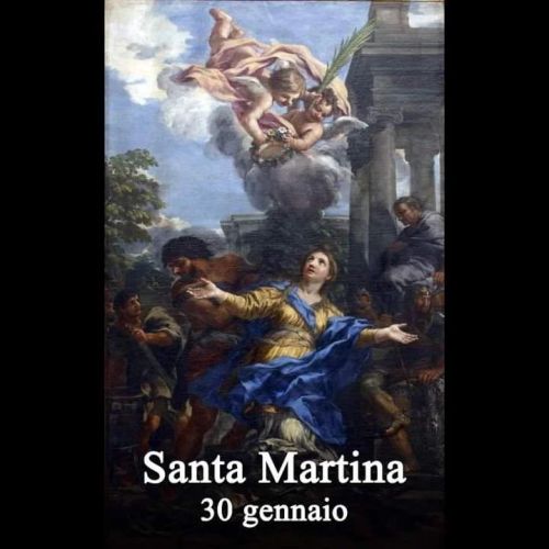 Santa Martina
Questa santa Vergine romana discendeva da celebre famiglia consolare. Rimasta orfana ancora in tenera età, si dedicò con tutto l'ardore della sua anima giovanile alle opere della cristiana pietà, distribuendo…
continua >>...