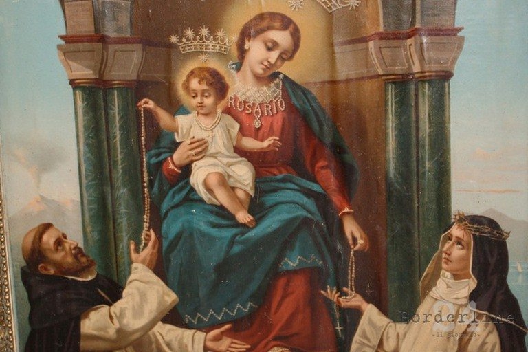 Cristianesimo Cattolico Supplica Alla Vergine Del Santo Rosario Di Pompei