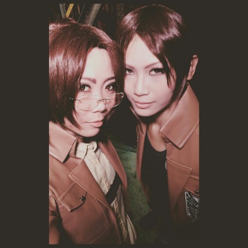 A throwback from Funan Anime Matsuri 2015.Selfie game was excellent for both days :DCos partner Seli