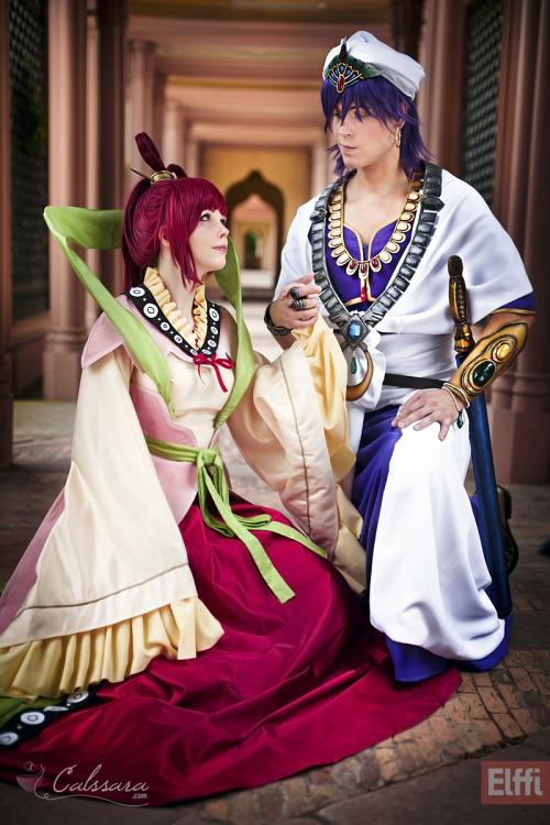 My Kougyoku Ren costume from Magi <3costume, make-up, wig, model by me (Calssara)photo by Midgard