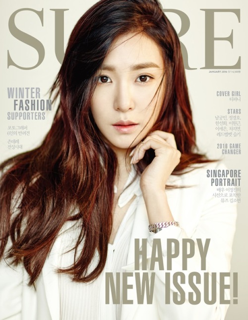 SNSD’s Tiffany - SURE January 2016 Issue