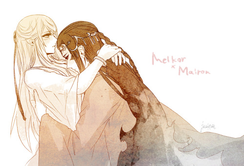 Silmarillion___Melkor/Mairon(Morgoth/Sauron)