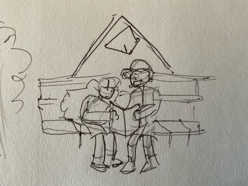 Some Gravity Falls Sketches I Might Finish Digitally