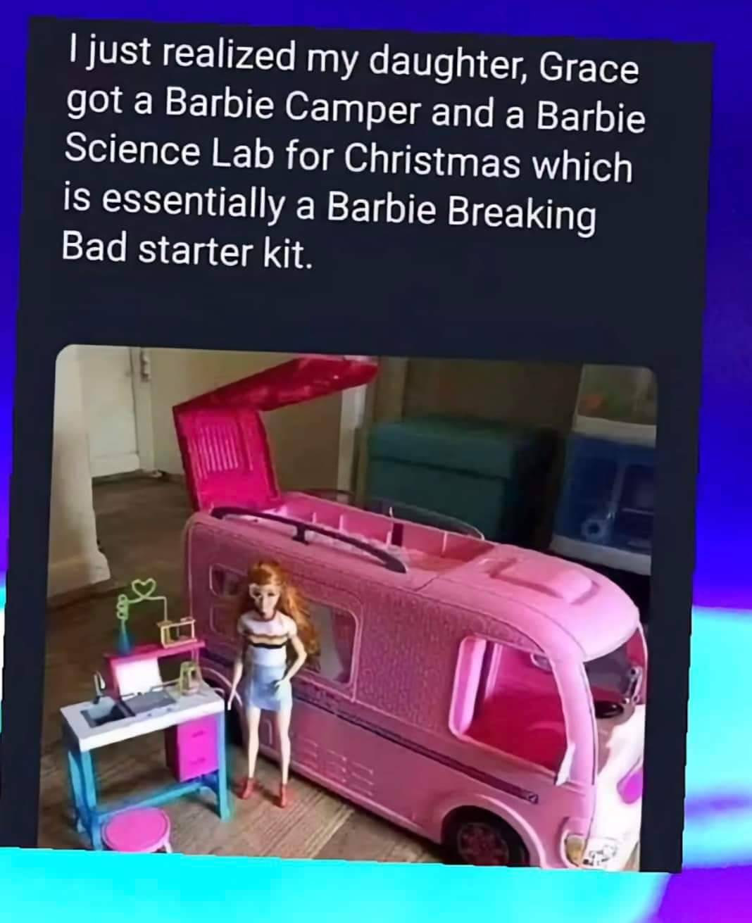 Barbie and Her Tools for Crime