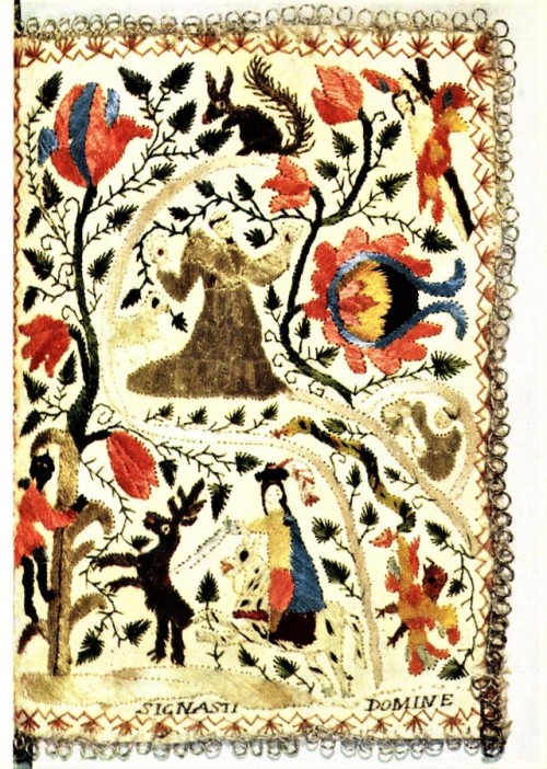 uwmspeccoll: Decorative Book Embroidery from A Devotional Miscellany  Today we present A D