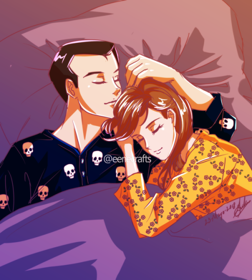 eeriecrafts: Moriarty x Molly|| Sketch celshade commission for @whyimmathereSkulls x Flowers xDCommi