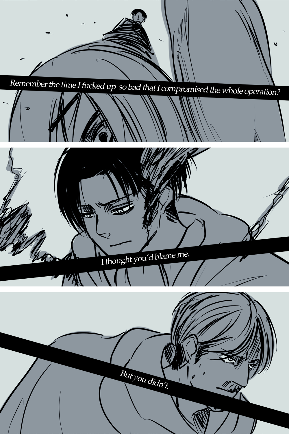 ackergay:  Inspired by But You Didn’t poem by Merrill Glass. 