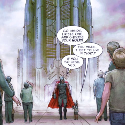 thor-the-asgardian-meme: meme-intern-of-shield: jane-foster: thor giving homeless citizens his castl