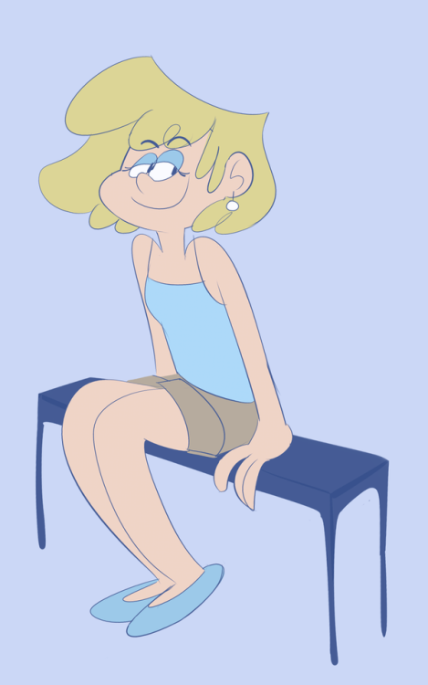 ladybugsawake:a Lori rough sketch that i decided to clean and color