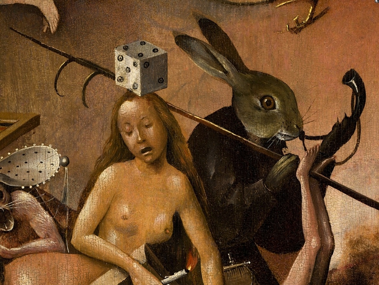 magictransistor:  Hieronymus Bosch, The Garden of Earthly Delights, ca. 1515.