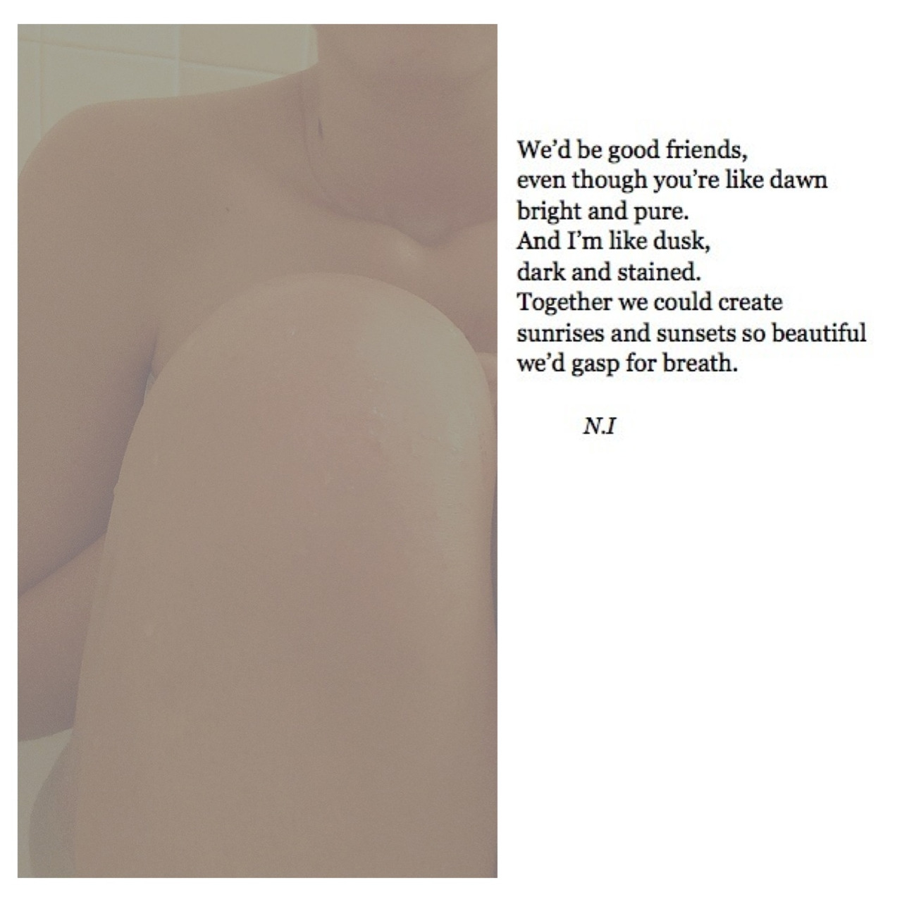 unpoetically:  kay-ceee-uh:  raisedbychickenz:  it’s cold  this is so beautiful