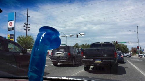 samtrump:  God the sky is so beautiful right now  Take your dildo for a walk….