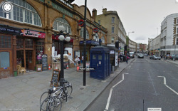 doctorwho:  heisenkitty: Google Maps Has An Incredible Doctor Who Easter Egg.  Hey, you know how it is. One minute you’re walking down a London street, minding your own business, when you accidentally step into a police call box and all of a sudden