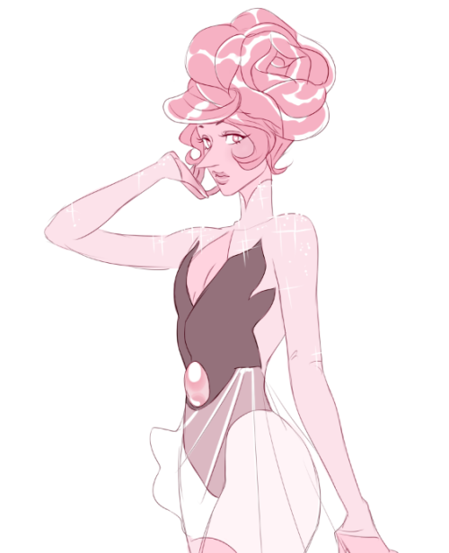 happyds:someone asked for pink diamond and a pink pearl, so I dug up my old pink pearl design from s