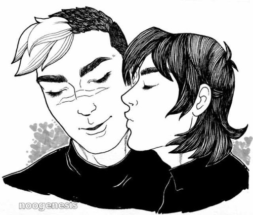 noogenesis:Lookit these gay nerds and their space turtlenecks, dammit I love them. More Sheith for S