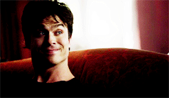iansbitch:  Damon   being a gpoy 