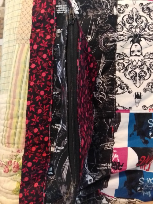 This Is A Pencil Case I Made With The Leftover Fabric