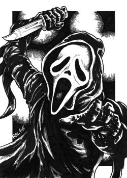 pixelated-nightmares:  Ghostface by stockmanray  