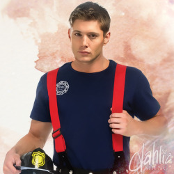 dahliasheng:  spn AU faves: firefighter!Dean