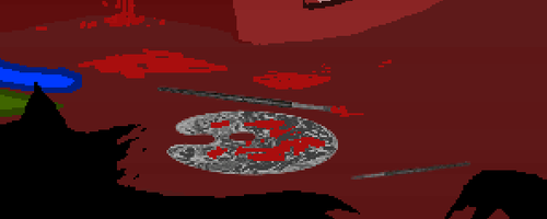   Do you guys see this panel? There may not be anything too striking about it at first glance but look again. Nepeta and her lusus are literally chilling on blood. Blood from a beast Nepeta recently killed which by the way is that black thing you see