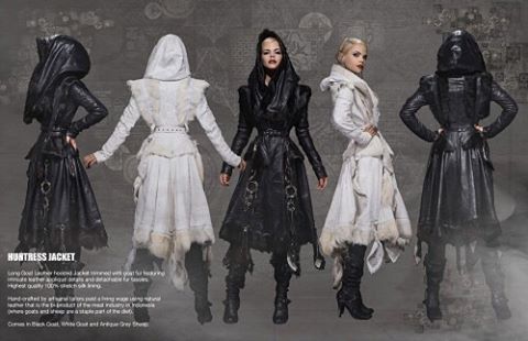 Our top selling huntress jacket , @gothrennyc has a few left in stock in case you need it for Christ