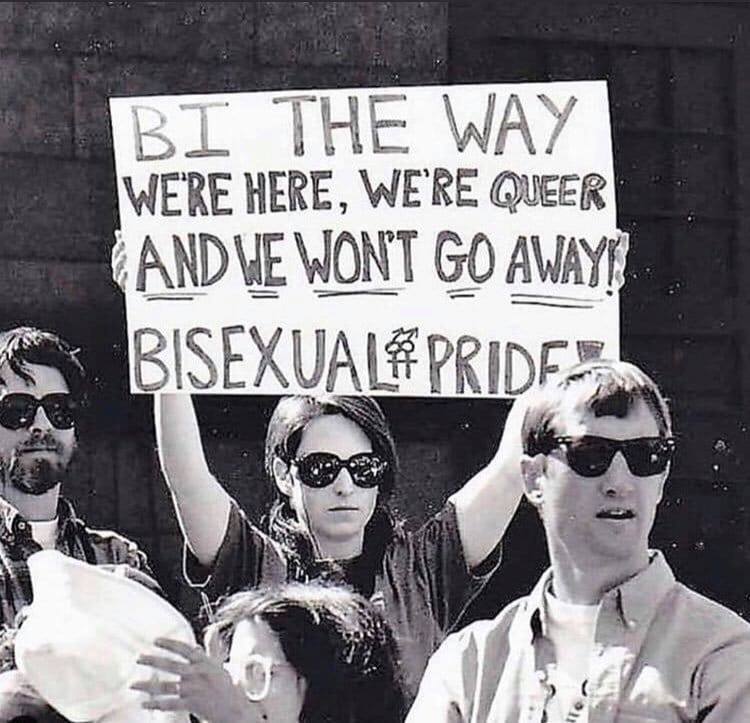 bi-trans-alliance:  Pride Parade, Boston, Massachusetts, 1990. Photo via @biresourcecenter