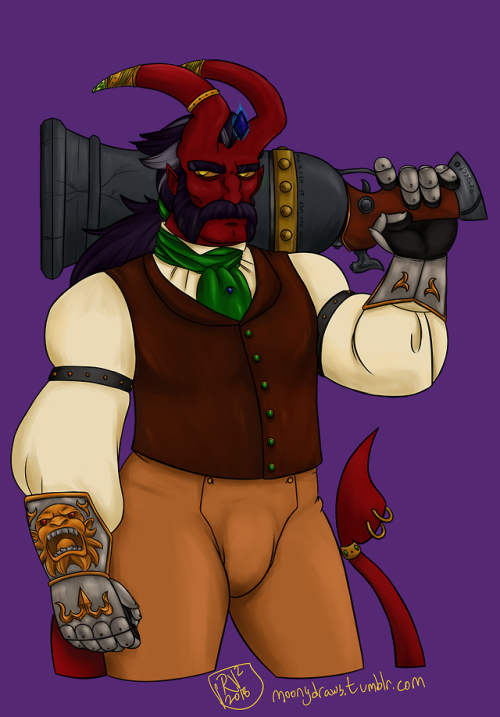 So, I’m really into my tiefling gunslinger, Vengeance. I’m into her so much so that I ma