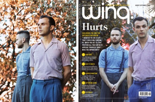 hurtslove:HURTS in WINQ Magazine (August-September 2015)
