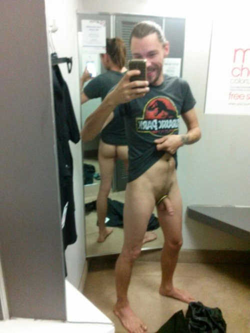 tattootodd80:  Thought id snap a quick pic in the dressing room at the department store.