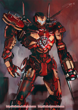 irrhythmic:  ryanmoody:   Iron Jaeger Design