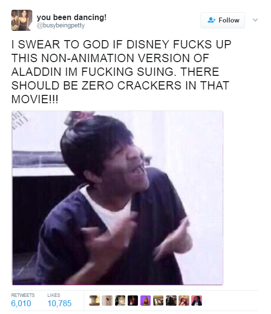 the-real-eye-to-see: Don’t let me let down, Aladdin!
