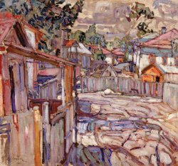 666pope:Abraham Manievich, Landscape (1914)The